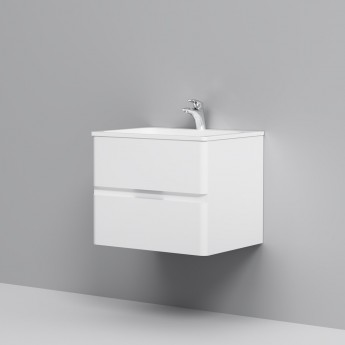 База под раковину AM.PM Bliss, подвесная, 60см, ящики, белый, глянец