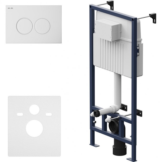 Инсталляция для подвесного унитаза с клавишей AM.PM I012707.0101