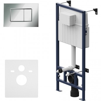 Инсталляция для подвесного унитаза с клавишей AM.PM Инсталляция для подвесного унитаза с клавишей AM.PM