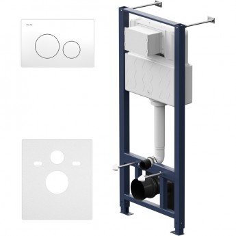 Инсталляция для подвесного унитаза с пневматической клавишей Pro L AM.PM Инсталляция для подвесного унитаза с пневматической клавишей Pro L AM.PM