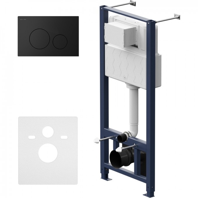 Инсталляция для подвесного унитаза с пневматической клавишей Pro L AM.PM I012704.9038
