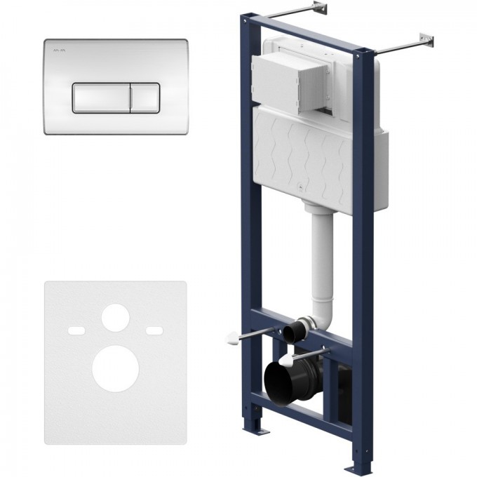 Инсталляция для подвесного унитаза с пневматической клавишей Pro M AM.PM I012704.8051