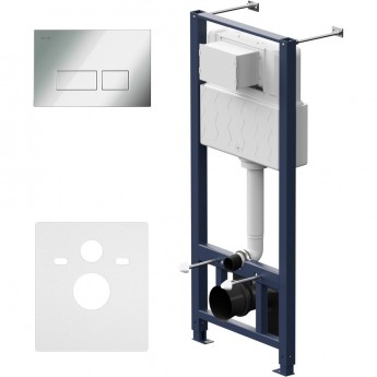 Инсталляция для подвесного унитаза с пневматической клавишей Pro S AM.PM Инсталляция для подвесного унитаза с пневматической клавишей Pro S AM.PM