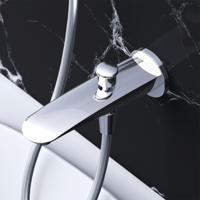 Излив на ванну 175 мм с переключателем на душ AM.PM LIKE F8070100