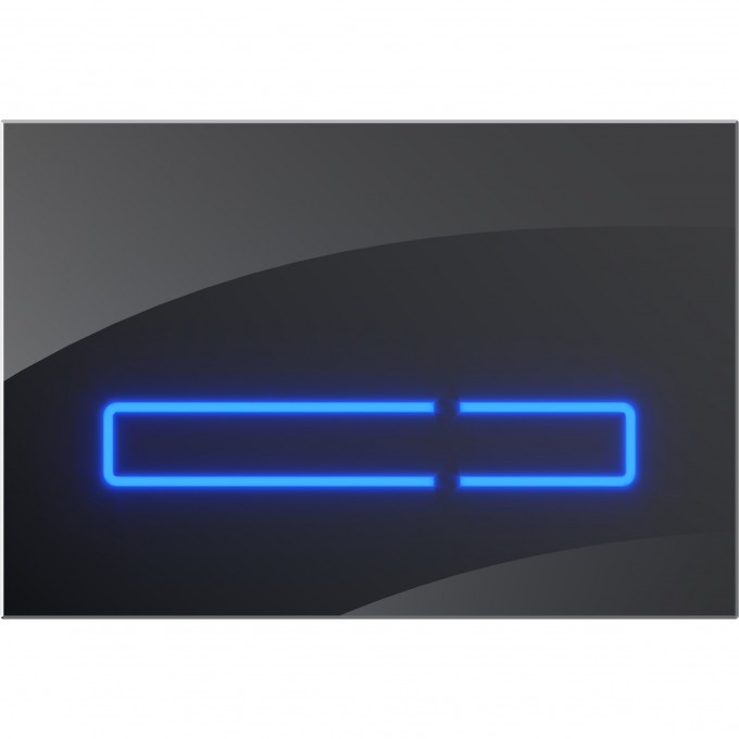 Клавиша для инсталляции сенсорная, стекло, черный AM.PM I045038