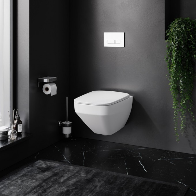 Комплект: Инсталляция с подвесным унитазом FlashClean, с сиденьем микролифт и клавишей AM.PM INSPIRE 2.0 IS47001.50A1700