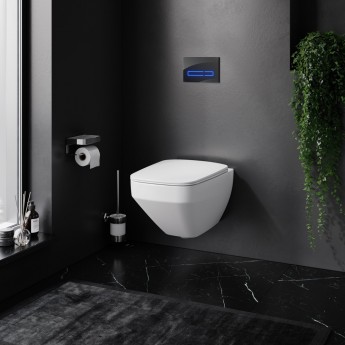 Комплект: Инсталляция с с подвесным унитазом FlashClean, с сиденьем микролифт и клавишей AM.PM INSPIRE 2.0