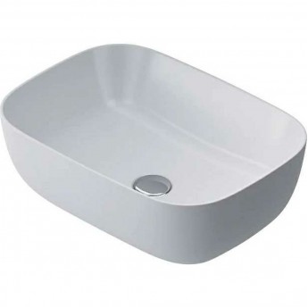 Накладная раковина без базы под смеситель AM.PM UNIVERSAL C8FC0X045GWRE 45 см, прямоугольник, бел глянц