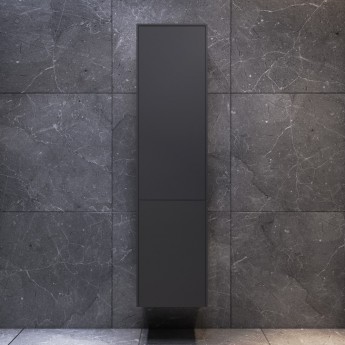 Шкаф-пенал подвесной 40 см, универсальный, графит матовый AM.PM INSPIRE 2.0 M50ACHX0406GM