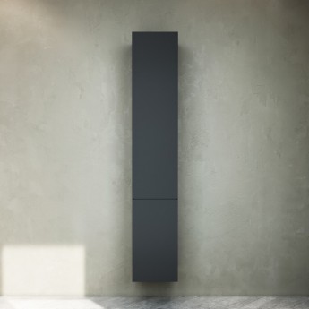 Шкаф-пенал подвесной, правый, 30 см, графит матовый AM.PM GEM M90CHR0306GM