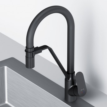 Смеситель для кухни с каналом для питьевой воды и гибким изливом AM.PM LIKE F8007822 Смеситель для кухни с каналом для питьевой воды и гибким изливом AM.PM LIKE F8007822