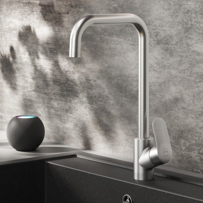 Смеситель для кухни, сатин AM.PM LIKE F8006011