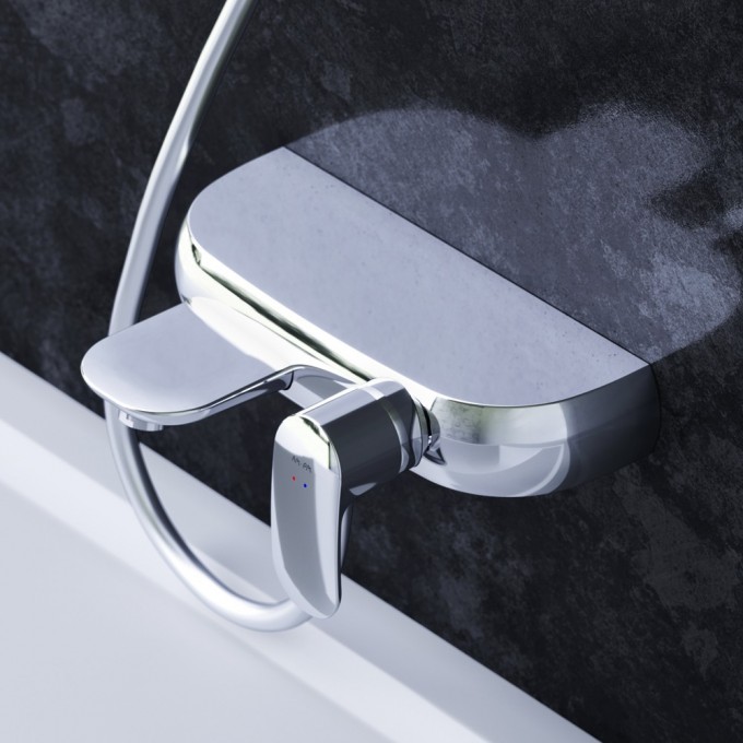 Смеситель для ванны и душа AM.PM SENSATION F3010000