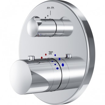 Смеситель для ванны и душа с термостатом, монтируемый в стену AM.PM LIKE F8085500