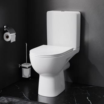 Унитаз-компакт, напольный, с быстросъемным сиденьем микролифт AM.PM GEM