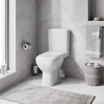 Унитаз-компакт, напольный, с быстросъемным сиденьем микролифт AM.PM LIKE