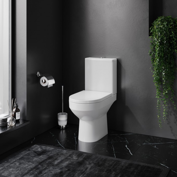 Унитаз подвесной FlashClean с сиденьем микролифт AM.PM SPIRIT 2.0 C708600SCMP