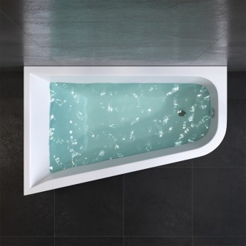 Ванна акриловая левосторонняя 160Х100 СМ AM.PM SPIRIT W72A-160L100W-A2