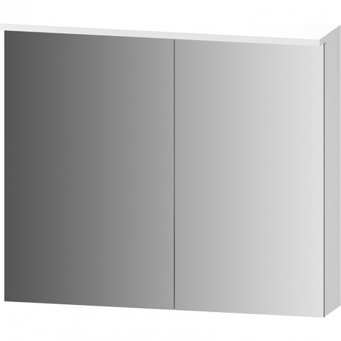 Зеркальный шкаф с подсветкой 80 см, белый глянец AM.PM SPIRIT M70MCX0801WG